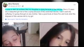 YOUNG GIRL KILLED BY PFIZER STROKE TRUMP STYLE (ISCHEMIC)- SHORTLY AFTER ONE JAB