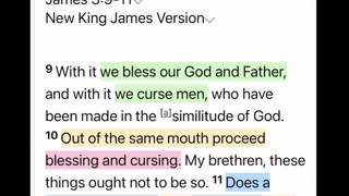 James 3:9-11