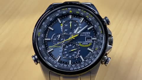 Citizen World Chronograph AT Eco-Drive At Its Best