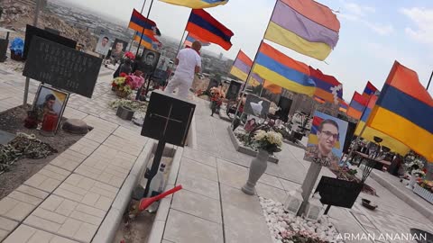 Visit the Armenia Military Pantheon (Yerablur) with me to pay respects #neveragain #defendArmenia