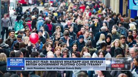 Jack Posobiec: WhatsApp leak reveals British government plotting COVID tyranny