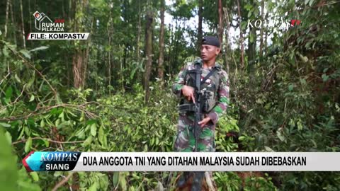 Anggota TNI yang Ditahan di Malaysia Sudah Bebas