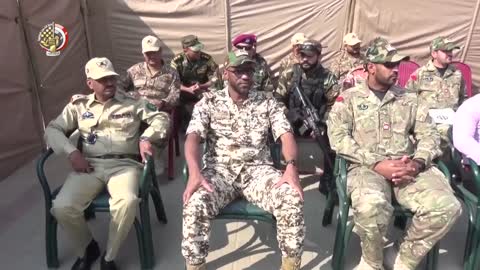 Pakistan Egypt and Jordan Army Joint Exercises إنطلاق فعاليات التدريب المصرى الباكستانى الأردنى "