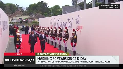 Prince William, Zelenskyy among dignitaries marking D-Day anniversary CBS News
