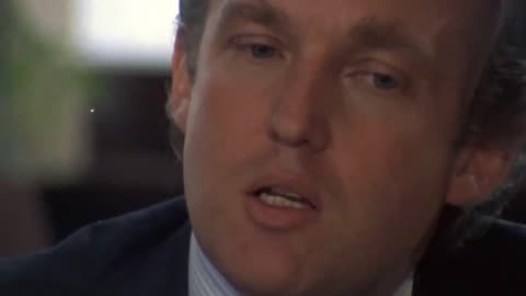 Donald Trump Interview Clip (1985)