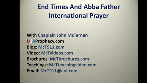 Abba Father Intenational Prayer Time