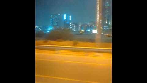 Dubai night view
