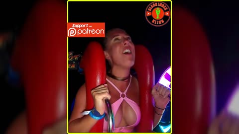 funny expressions in🤣🔥🤣 amusement park....