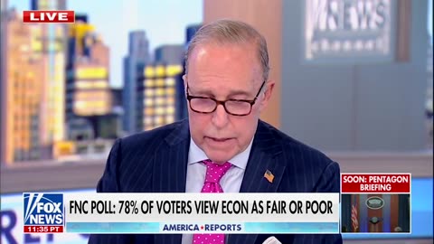 Larry Kudlow Predicts 'Crisis' Will Wreck Support For Biden Among Key Voting Blocs