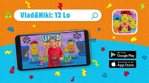 Vilad and Niki 12 locks | New game for kids