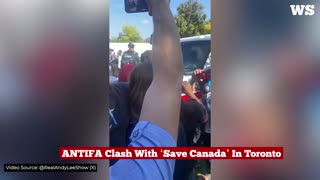 Mayhem ensues at anti-gender ideology protest in Toronto...