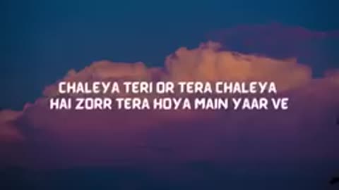 Chaleya by jawan lyrics songs in Hindi Album