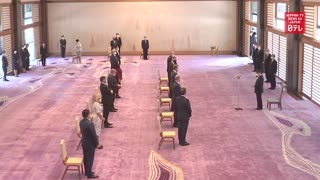 Emperor Naruhito meets with foreign leaders visiting for Tokyo Olympics