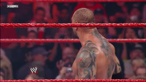 FULL MATCH — Batista vs. Randy Orton — No Holds Barred Match: Raw, Sept. 14, 2009