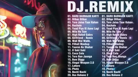 Latest Bollywood DJ Non-Stop Remix 2021 - New Hindi Dj Remix 2021 "Remix" - Mashup - "Dj Party"