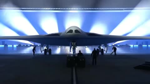 S. Air Force reveals the B-21 Raider intercontinental strategic bomber, produced by Northrop Grumman