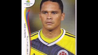 PANINI STICKERS COLOMBIA TEAM WORLD CUP 2014