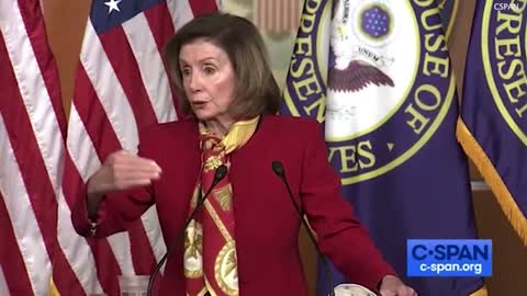 Pelosi's comments in on members engaging in stock trading