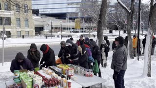 Very cold, challenging at times and yet so absolutely beautiful! Street Church Calgary