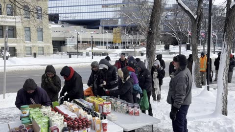 Very cold, challenging at times and yet so absolutely beautiful! Street Church Calgary