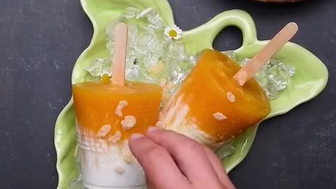 Treat yourself to a yummy mango sticky rice pop