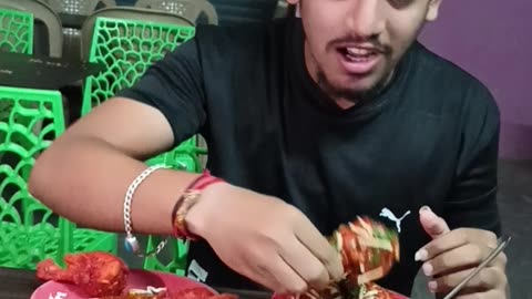 Fry Lollipop Aur Masala Lollipop Eating Challenge 🤤😋👌