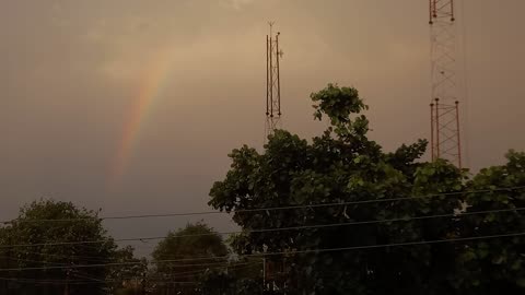 Rainbow 🌈 in This Rainy season