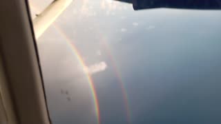 Rainbows over the Caribbean