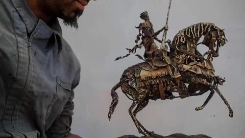 Scrap Metal Art ⚒️🚩