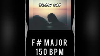 Melancholy Ambient/Alternative Instrumental | F# Major | 150 bpm | "Slow Day"