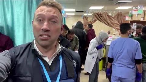 WHO official describes chaos in Gaza hospital