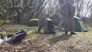 Getting ready to leave camp 26th March 2023