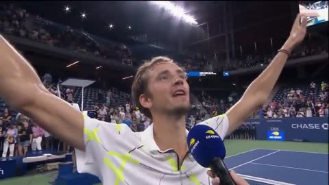 Daniil Medvedev booed by the crowd simply for being a Russian...