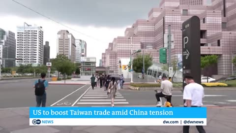 US to boost Taiwan trade to counter China 'aggression' | DW News