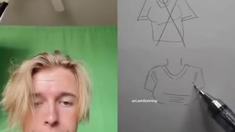 How to draw a shirt? 😅