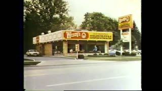 1978 - Hot 'n Juicy Burgers at Wendy's
