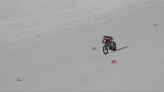 Eric Barone - 138.752 mph - World mountain bike speed record.