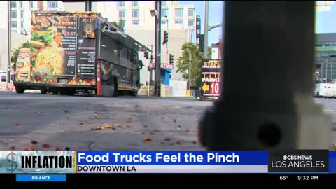 Inflation driving costs up for many of LA's food trucks