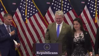 Rep. Mike Collins Speaks at House GOP Leadership Press Conference