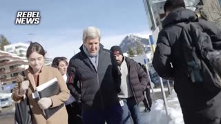 John Kerry Gets Put On The Spot With Difficult Question At The WEF