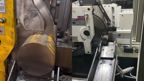 Precision Cutting at Its Finest - Steel Bar Saw Machine Factory!