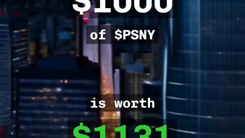 🚨 $PSNY 🚨 Why is Polestar / $PSNY trending today? 🤔 #PSNY