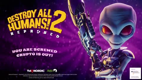 Destroy All Humans! 2 - Reprobed - Release Trailer PS5 Games