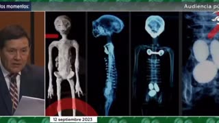 Mexico Congress reveals Alien bodies to the world