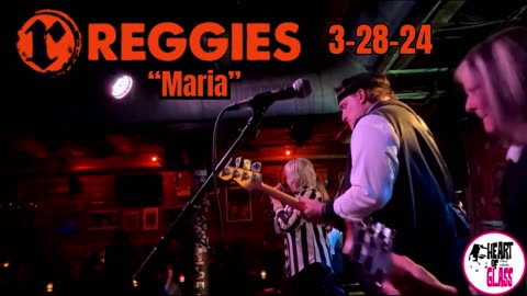 Heart Of Glass Blondie Tribute Band Covering Blondie's Maria Reggie's Chicago 3-28-24