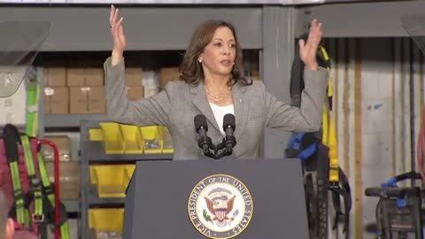 Cringe: Kamala Harris Attempts To Explain "Trickle Down Economics" To The Audience