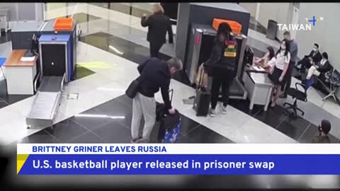 U.S. Basketball Player Brittney Griner Released in Prisoner Swap With Russia TaiwanPlus News