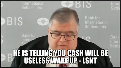 They Are Coming For Your Cash Your Not Listening Properly BIS GENERAL MANAGER Agustin Carstens