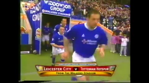 Leicester City vs Tottenham (England Premier League 2003/2004)