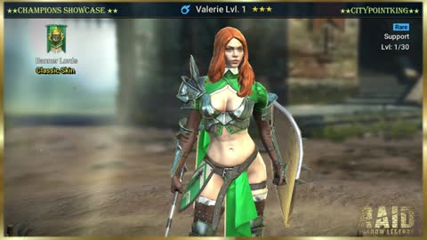 Raid Shadow Legends - Valerie - Classic Skin